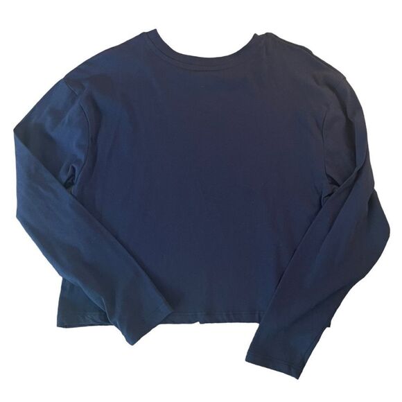 Levi’s Navy blue LONG SLEEVE top NWT 🏷️ Sz M (10-12) girls - Picture 5 of 11